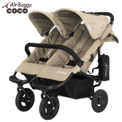 エアバギー ココダブル キャメル 双子年子ベビーカー